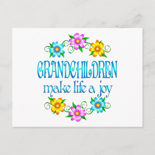 Grandchildren Joy Briefkaart (Voorkant)