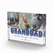 Granddad Man Myth Legend Foto Block (Rechts)