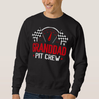 Granddad Pit Crew Race Car Birthday Party Racing F Trui