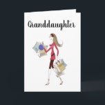 **GRANDDAUGHTER** CELEBRAAT U!VERJAARDAG KAART<br><div class="desc">IK BEN PERSOONLIJK VAN DEZE KAART. HET ZEGT ALLEMAAL... .*HOOGSTE TWEEDE DAG* EN *GRANDDAUGHTER*</div>