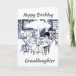 "GRANDDAUGHTER" HAPPY BIRTHDAY CARD KAART<br><div class="desc">TELL YOUR ***GRANDDAUGHTER*** "WITH THIS CARD" THAT YOU WISH HER A "VERY HAPPY BIRTHDAY" AND THAT YOU **LOVE**  HER. THANKS FOR STOPPING BY ONE OF MY EIGHT STORES.</div>