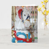 **GRANDDAUGHTER** LOVE ON YOUR BIRTHDAY KAART (Gele Bloem)