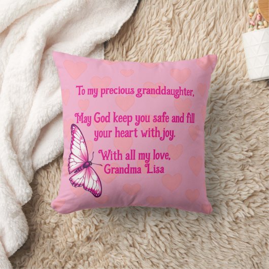 Granddaughter Prayer From Grandma Kussen (Deken)