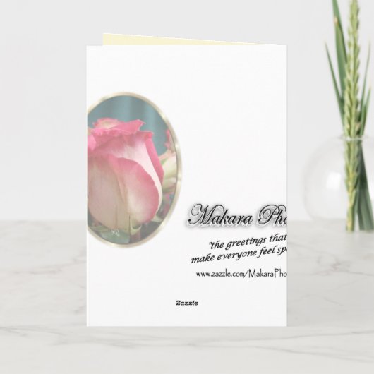 GranddaughterBday-pas om het even welke Kaart (Achterkant)