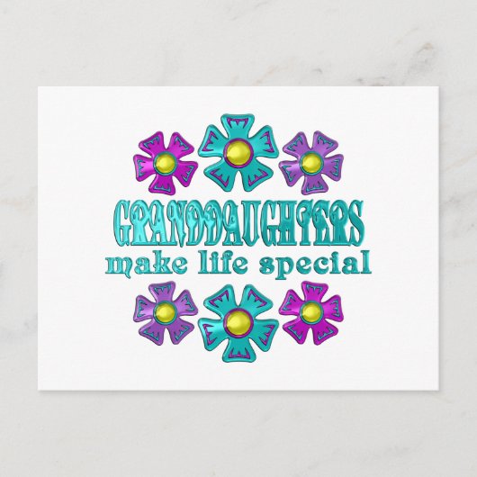 GRANDDAUGHTERS MAKE Life SPECIAL Briefkaart (Voorkant)