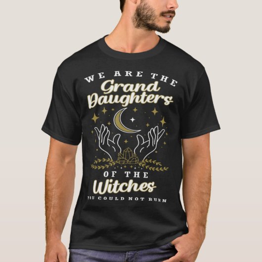 Granddaughters Of The Witches Feminist T-shirt (Voorkant)