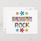 GRANDDAUGHTERS ROCK BRIEFKAART (Voorkant / Achterkant)