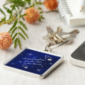 Granddochter Star Heart Sleutelhanger (Zijkant)