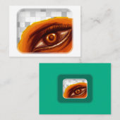 Grande: 3,5 x 2,5 inch Tarjeta de visita Visitekaartje (Voorkant / Achterkant)