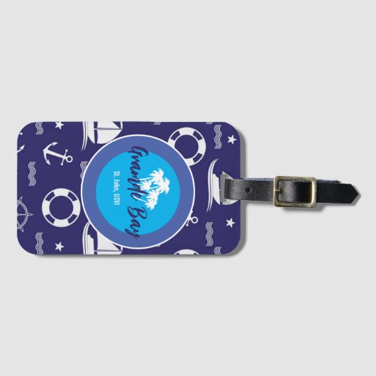 Grande Bay Luxury Hotel Bagagelabel (Voorkant (horizontaal))