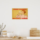 Grande Brasserie Van Velsen Poster (Keuken)