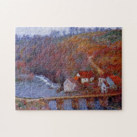 Grande Creuse via Bridge tegen Vervy Monet Fine Ar Legpuzzel (Horizontaal)