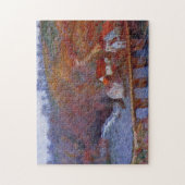 Grande Creuse via Bridge tegen Vervy Monet Fine Ar Legpuzzel (Verticaal)