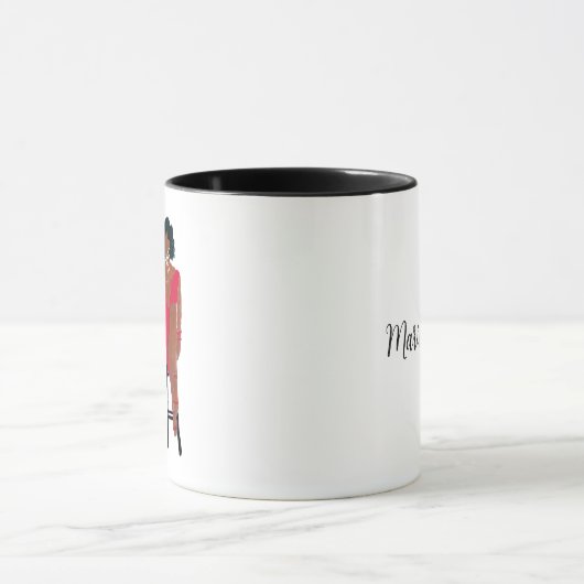 Grande Diva Mok - Gepersonaliseerd microgram (Midden)