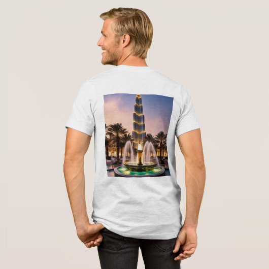 Grande fontina Dubai T-shirt (Voorkant)