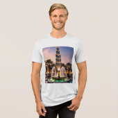 Grande fontina Dubai T-shirt (Voorkant volledig)