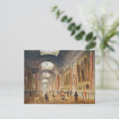 Grande Galerie van het Louvre Briefkaart (Staand voorkant)