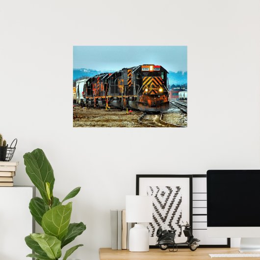 Grande Ghosts van Greentree Poster (Thuiskantoor)