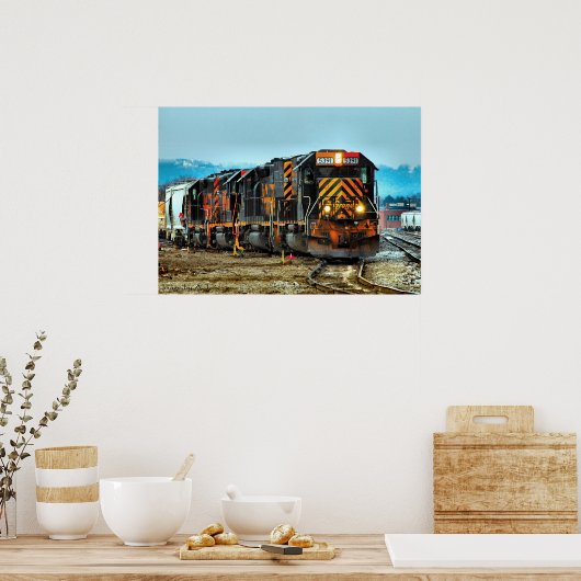 Grande Ghosts van Greentree Poster (Keuken)