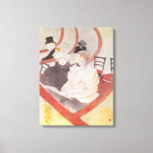 Grande Loge, 1897 Canvas Afdruk