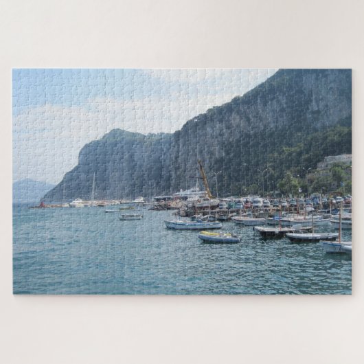 Grande Marina in Capri, Italië 1000 stuks Legpuzzel (Horizontaal)