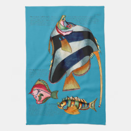 Grande Poisson Hand Towel Theedoek