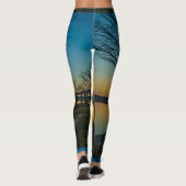 Grande Stream Landscape, Flores, Uruguay Leggings (Achterkant)