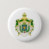 Grandes Armas do Império do Brasil. Ronde Button 5,7 Cm (Voorkant)
