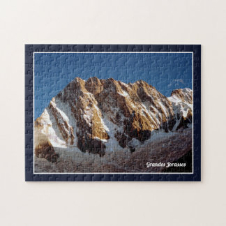 Grandes Jorasses Mont Blanc Massief Franse Alpen Legpuzzel