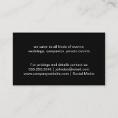 Grandeur | Uitzonderlijk Visitekaartje (Achterkant)