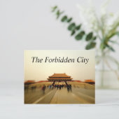 Grandeur van het Briefkaart van de Verboden Stad (Staand voorkant)