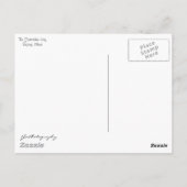 Grandeur van het Briefkaart van de Verboden Stad (Achterkant)