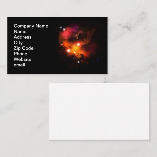 Grandeur Visitekaartje (Voorkant / Achterkant)