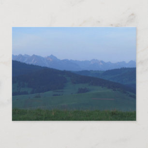 Grandeus sunrise Tatras uitzicht Briefkaart