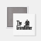 Grandfather Funny Quote Design For Grandpas  Magneet (Voorkant / Achterkant)