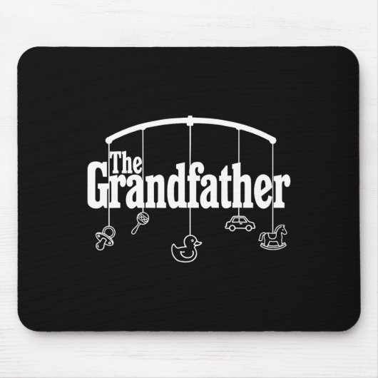 Grandfather Funny Quote Design For Grandpas Muismat (Voorkant)