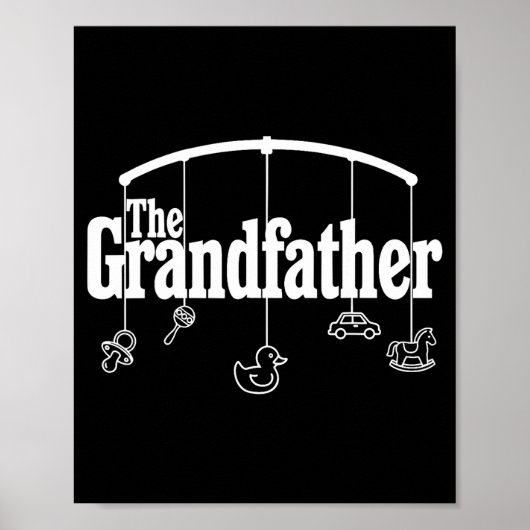 Grandfather Funny Quote Design For Grandpas Poster (Voorkant)