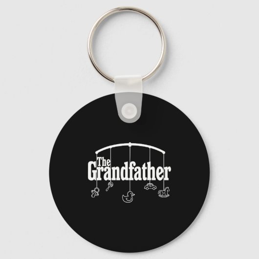 Grandfather Funny Quote Design For Grandpas Sleutelhanger (Voorkant)