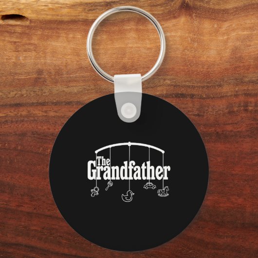 Grandfather Funny Quote Design For Grandpas  Sleutelhanger (Voorkant)