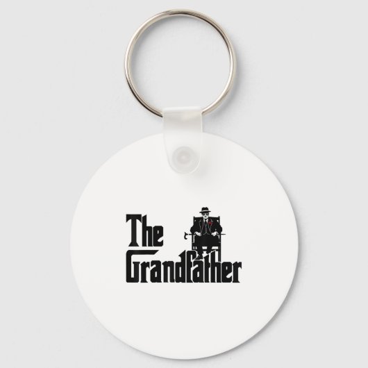 Grandfather Funny Quote Design For Grandpas Sleutelhanger (Voorkant)