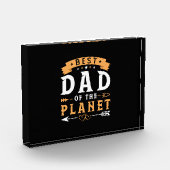 Grandfather Gift | Best Dad Of The Planet Fotoblokken (Links)