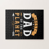 Grandfather Gift | Best Dad Of The Planet Legpuzzel (Horizontaal)