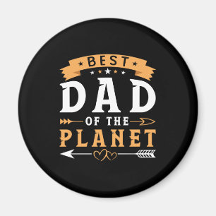 Grandfather Gift   Best Dad Of The Planet Magneet