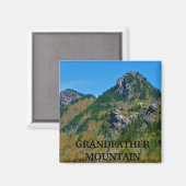 GRANDFATHER MOUNTAIN MAGNET (Voorkant / Achterkant)