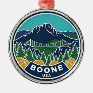 Grandfather Mountain North Carolina Metalen Ornament