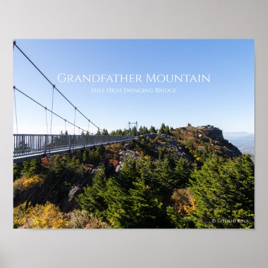 Grandfather Mountain Poster (Voorkant)