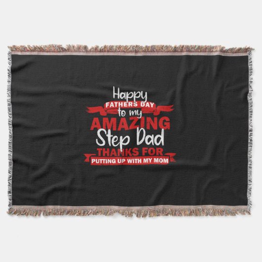 Grandfather Quotes | Amazing Step Papa Deken (Voorkant)