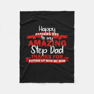 Grandfather Quotes   Amazing Step Papa Fleece Deken