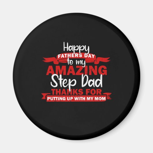 Grandfather Quotes | Amazing Step Papa Magneet (Voorkant)