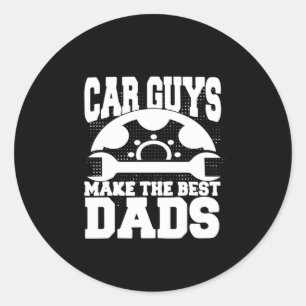 Grandfather Quotes Auto's maken de beste Dads Ronde Sticker